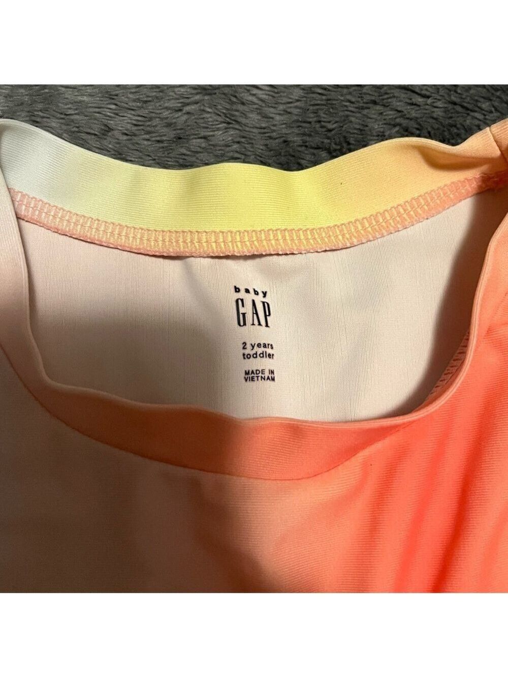 GAP Kids Swim Set Ombré Orange-2T - Picture 4 of 4